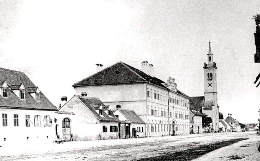 Vlaška (tada Laška) ulica 1871. godine (Foto Ivan Standl, izvor MGZ)